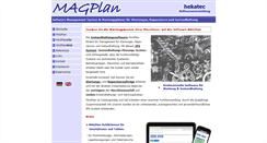 Desktop Screenshot of magplan.de