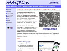 Tablet Screenshot of magplan.de